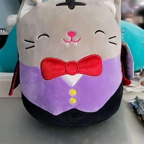 Squishmallows Toys Squishmallow Tally The Vampire Cat 8 Nwt Poshmark