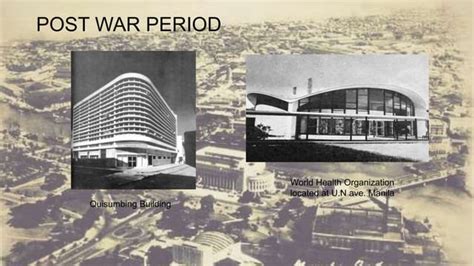 Philippine Architecture Post War Period Ppt