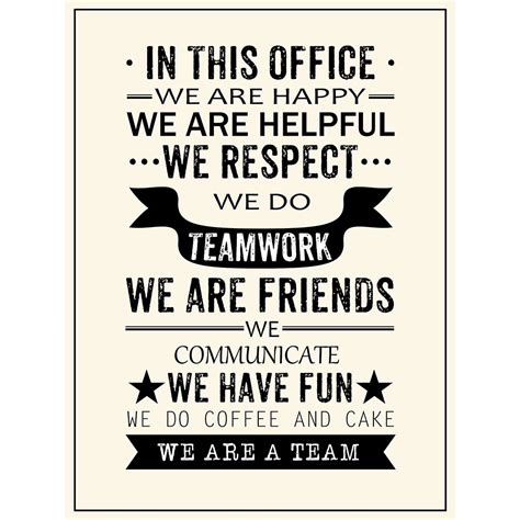 Buy Meishe Art Inspirational Quotes We Are A Team S Prints Motivational