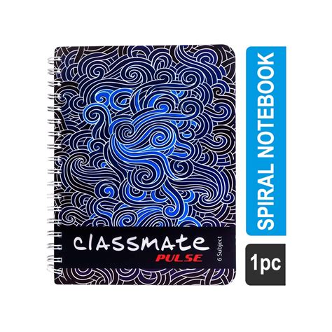 Classmate Unruled Spiral Notebook 300 Pages Price Buy Online At