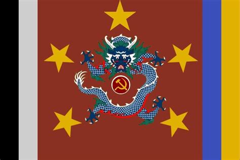 Communist China flag redesigns : r/vexillology