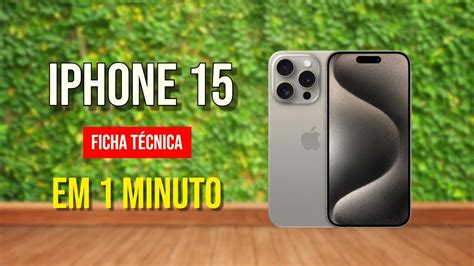 Iphone 15 Ficha TÉcnica Youtube