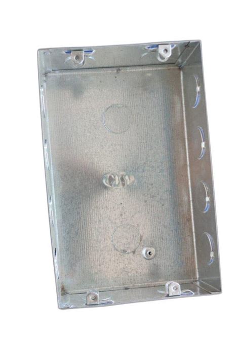 Galvanized Iron GI Rectangular GI Electrical Modular Box For