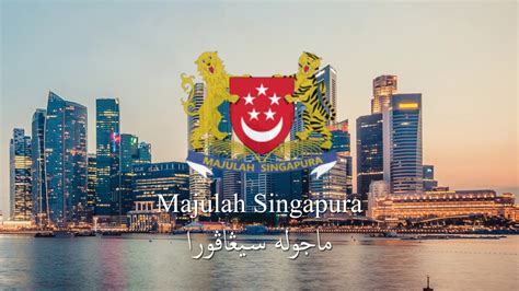 National Anthem Of Singapore Majulah Singapura Hd 1080p With Jawi