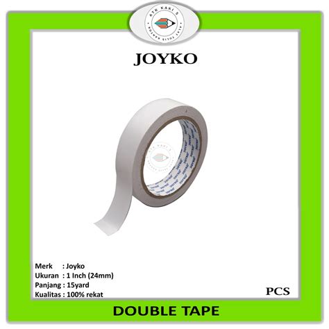 Jual Joyko Double Tape Joyko 24 Mm 1 1 Inch X 15 Yard 1 Roll