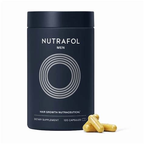 Nutrafol_Men's_Hair_Growth_Supplements, Clinically Tested for Visibly