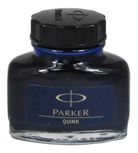 Tinta Parker Azul Negro Para Canetas Tinteiro Frete Gr Tis