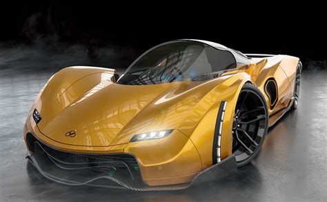 Hyperlight Is A 3D Printed Hybrid Supercar With Keyless Biometric DNA