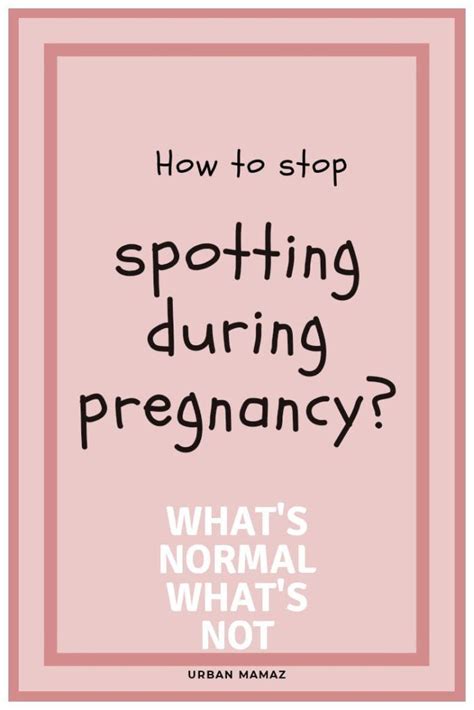 What Does Pregnancy Spotting Look Like Pictures - What Does