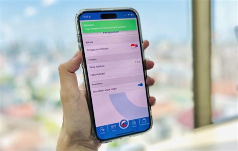 Biometric Scanner Untuk Mengakses Aplikasi Connect By Panin Dai Ichi