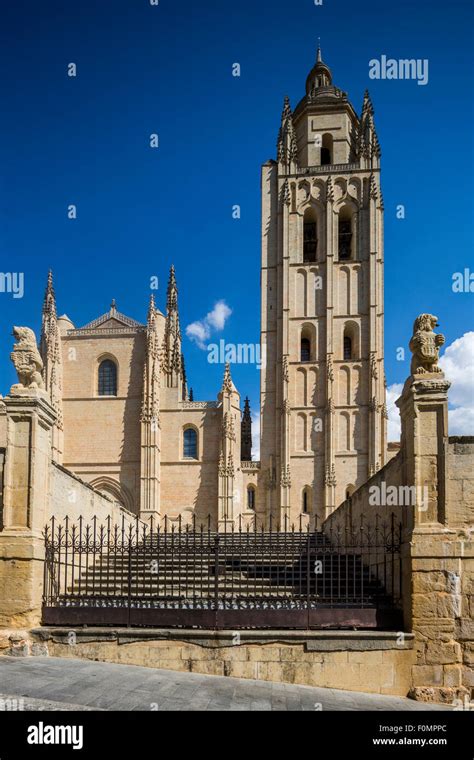 Segovia Cathedral, Segovia, Spain Stock Photo - Alamy