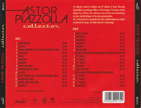 Astor Piazzolla Collector Cd Doble Nuevo Pasion Por Los Vinilos