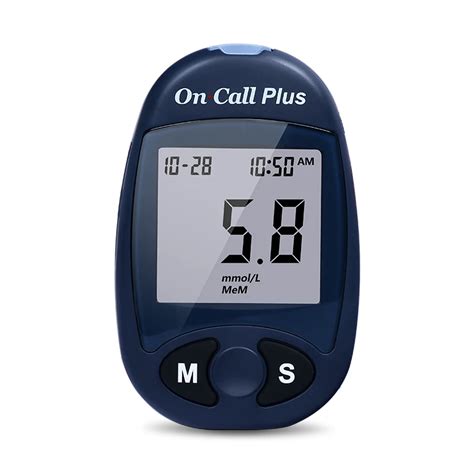 On Call Plus Blood Glucose Monitoring System Glucose Meter Sugar