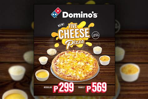 Domino’s Introduces New 5 Cheese Pizza - Food Finds Asia