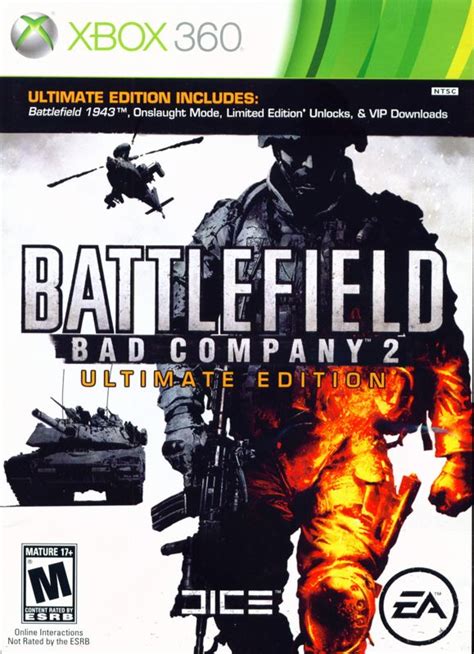 Battlefield Bad Company Ultimate Edition Xbox Box Cover