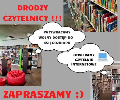 Zmiany W Funkcjonowaniu Biblioteki Miejska Biblioteka Publiczna W