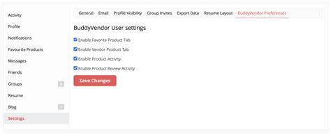 Preferences Settings For Logged In Users Wbcom Designs Theme