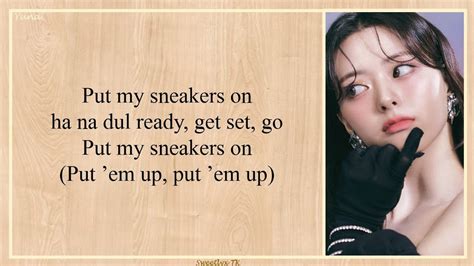 Itzy Sneakers Easy Lyrics Youtube