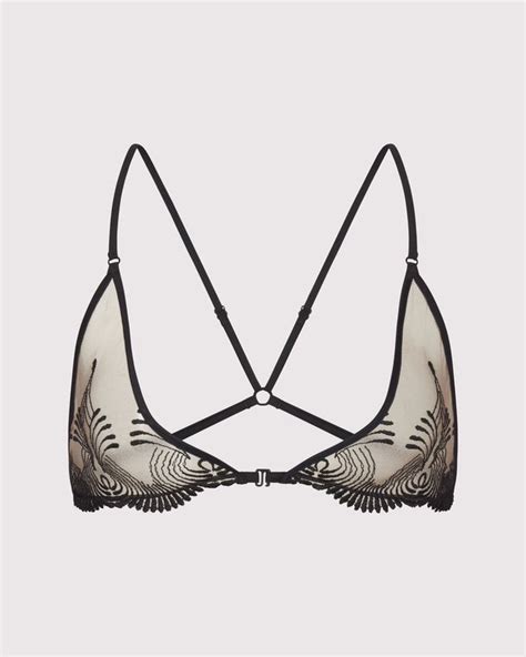 Shop Luxury Lingerie Triangle Bra Love Triangle Bra Set Lunatic Femme