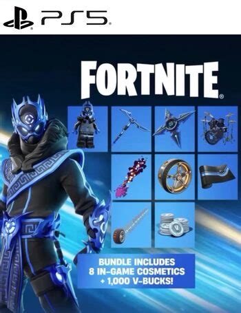 Comprar Fortnite Cobalt Star Bundle 1000 V Bucks PS5 PSN Key UNITED