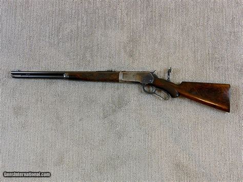 Winchester Deluxe Model 1886 Short Rifle In 33 W C F