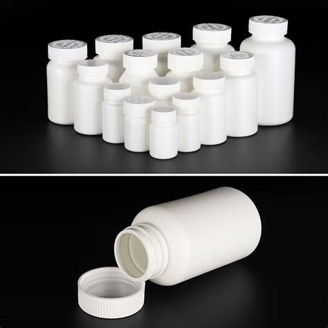 Cc Ml Hdpe Plastic Pill Tablets Capsule Vitamin Bottle With Cap