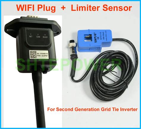 Wifi Plug And Inter Limiter Sensor For Mppt Second Generation Grid Tie Inverter Solar Wind