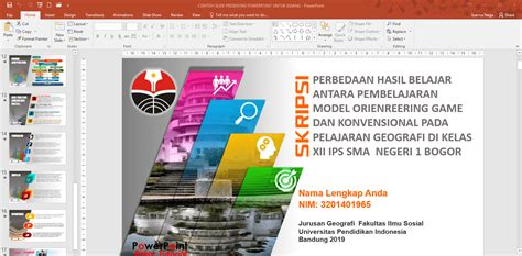 Detail Contoh Ppt Sidang Skripsi Yang Menarik Koleksi Nomer