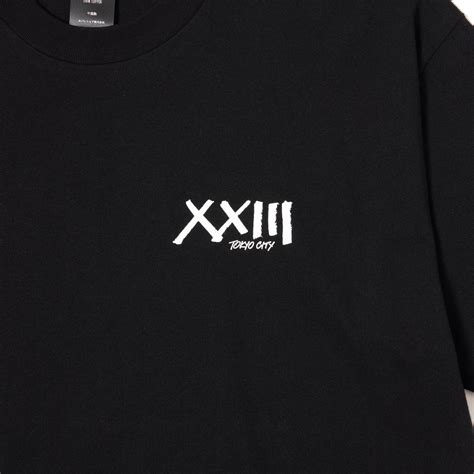 Tokyo City Tee Black Xxiii Cest Vingt Trois