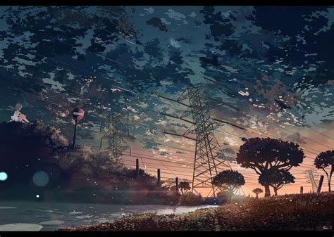 24 Wallpaper Hd Anime Pemandangan