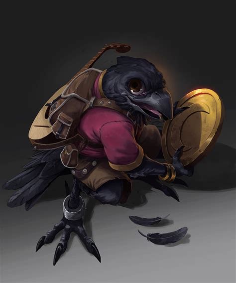 [OC] [ART] Whistler the Kenku Rogue : r/DnD