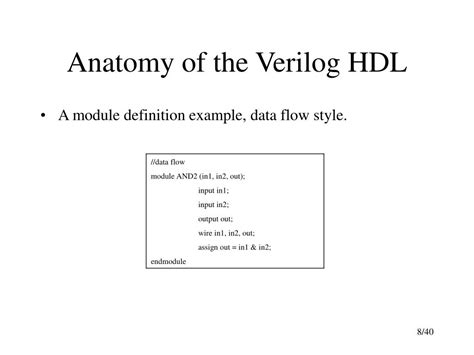 Ppt Digital Design And Synthesis With Verilog Hdl Powerpoint