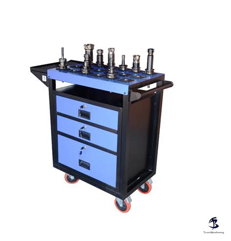 Brahmand Mild Steel CNC VMC Tool Trolley Advance Capacity 350 Kg