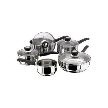 Judge Vista JJC2A Stainless Steel Set Of Pans 5 Piece Set 24cm Saute