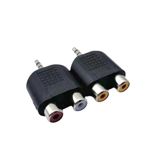 Quality Dual Rca To Mini Jack Adapter Utechn Connectors