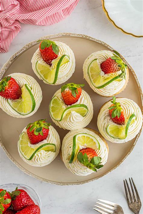 Strawberry Margarita Cupcakes Recipe Easy Dessert Recipes