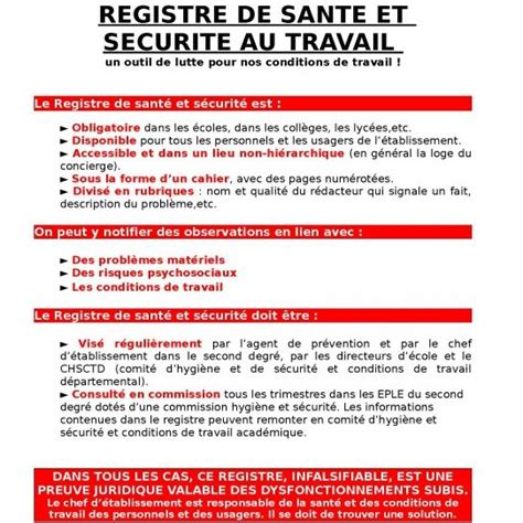 Livret Pour Registre D Accidents Au Travail Hot Sex Picture