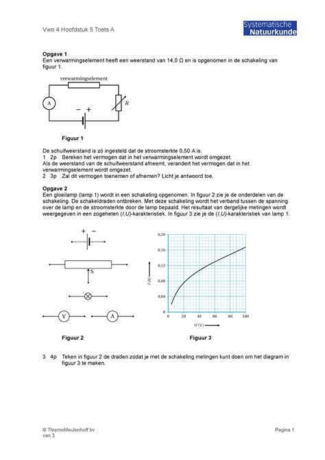 SN8 Vwo4 H5 Toets A Atwoord Bla Vwo 4 Hoofdstuk 5 Toets A Opgave 1