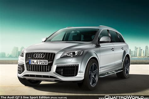 Audi Uk A New Show Of Strength For Audi Q7 S Line Edition Models Quattroworld