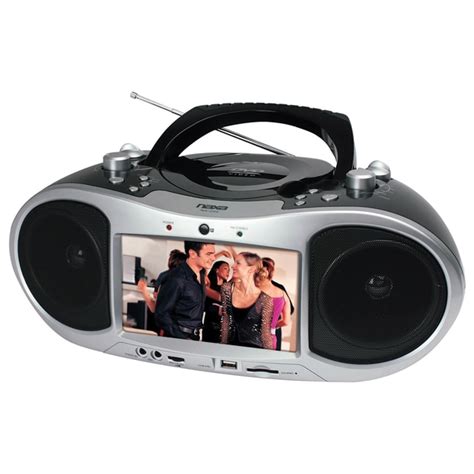 Naxa NDL-252 7-Inch Digital TV Portable DVD Player With AM FM Radio ...