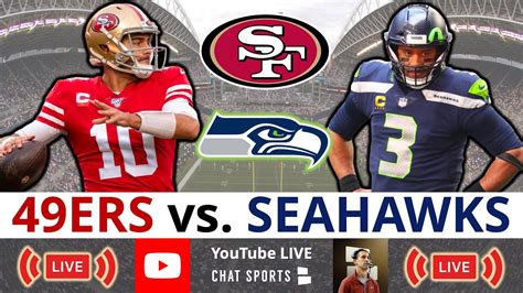 49ers Vs Seahawks Live Streaming Scoreboard Play By Play Highlights Stats Updates Nfl Week