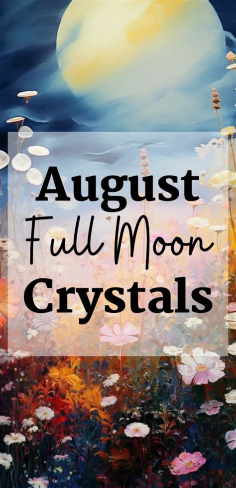 August Full Moon Crystals (Lunar Magic) - Eclectic Witchcraft