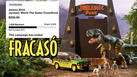 Fracas El Set De Las Puertas De Jurassic Park De Mattel Creations No