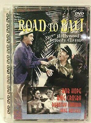 Road To Bali Dvd Movie Bob Hope Bing Crosby Dorothy Lamour Jane