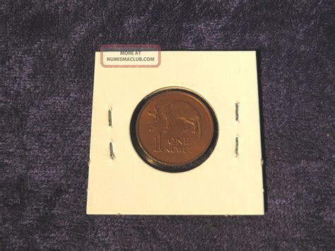 Foreign Zambia Ngwee Zambian Cent Coin Flip