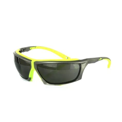 Glove Safe Ep1097 Gaf Safety Glasses Wrap Around Frame Grey Lens Af