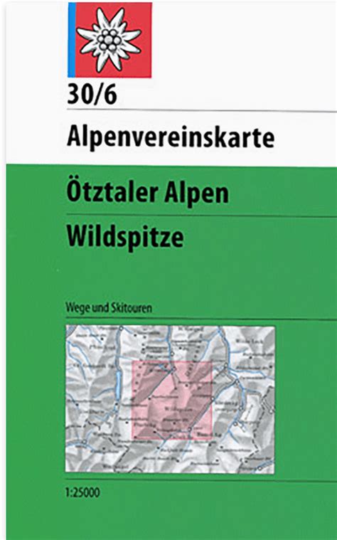 Dav Av Karte Tztaler Alpen Wildspitze Im Camp Outdoor Shop