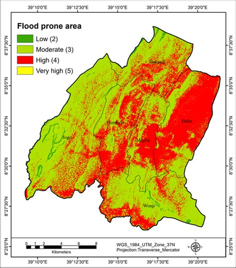 Identification And Mapping Of Flood Prone Areas Using Gis Based Multi