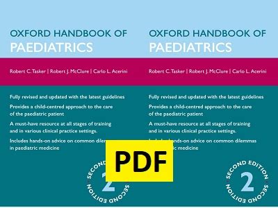 Oxford Handbook Of Pediatrics PDF Ebook BooksDoctor