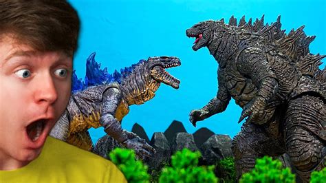 Legendary Godzilla Vs Zilla The Stop Motion Fight Youtube